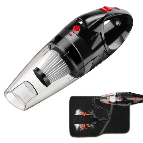 Portable hand held car vacuum - hand,