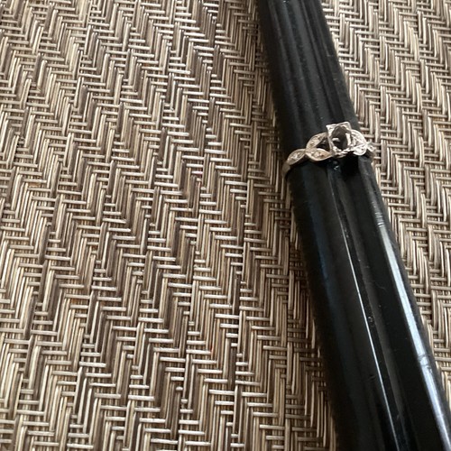 Antique platinum diamond - antique,