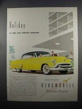 1953 Oldsmobile Ninety-Eight Holiday Coupe Ad
