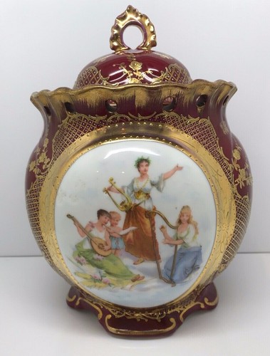 Antique vienna style - style, red