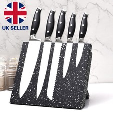 Magnetic Knife Block Rack Knife Holder Kitchens Organisation Cutlery Set Storage