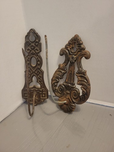 Vintage cast iron wall mount - iron,