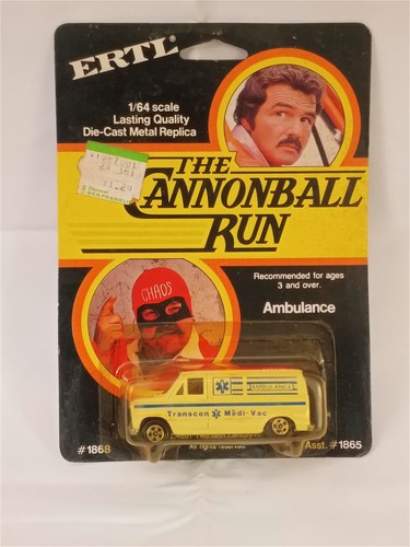 Ertl diecast metal cannonball - diecast,