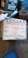 Antique Texaco Gas Oil Wood