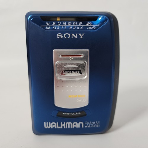 Sony walkman fx181 - wm-fx181, blue
