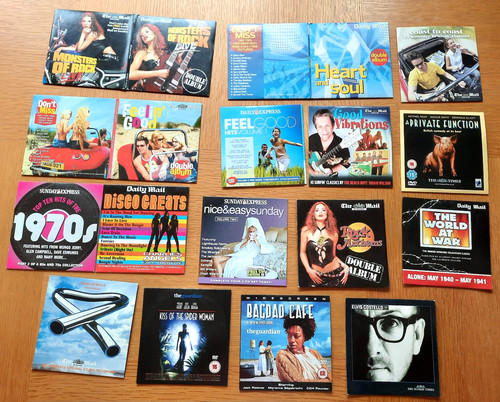 Job lot promo cds dvds - lot,