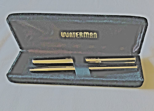 Waterman chrome fountain - fountain, pen