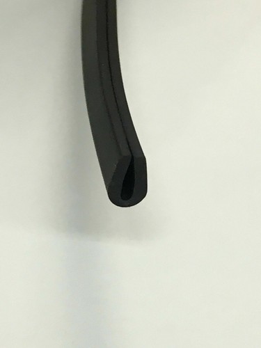Metres small black rubber u - metres,