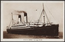 R.M.S. "DORIC" White Star Line
