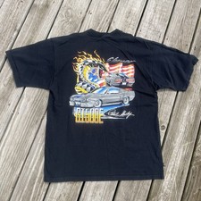 Vtg Carroll Shelby Cobra GT-500 Eleanor Shirt Size XL Black Muscle Car