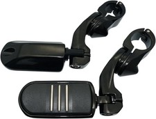 1.25" Highway pegs Motorcycle Angled Adjustable Highway Footpegs Harley Davidson