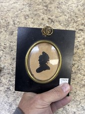 Antique Silhouette of a woman