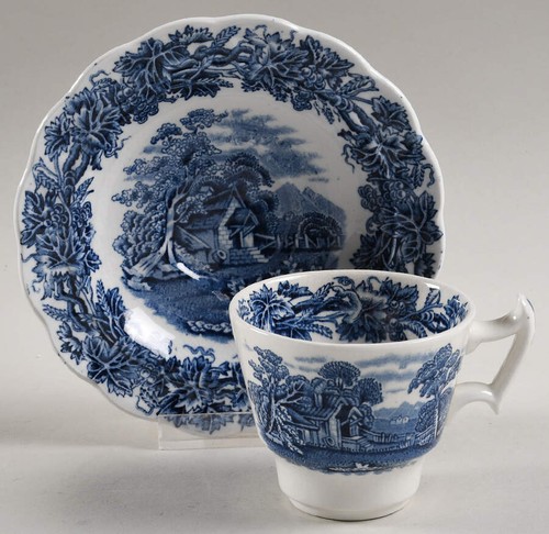 Booths british scenery blue - booths,