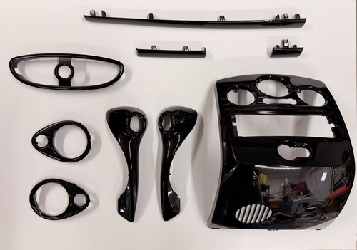 Clio mk3 gloss black interior - black,