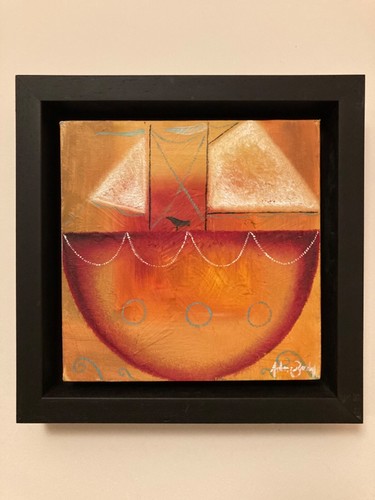 Adam barsby original oil - adam,