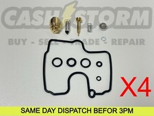 4 X  Yamaha YZF R1 4XV 5JJ 1998-2001 Carb Carburettor Repair Kit / Overhaul 