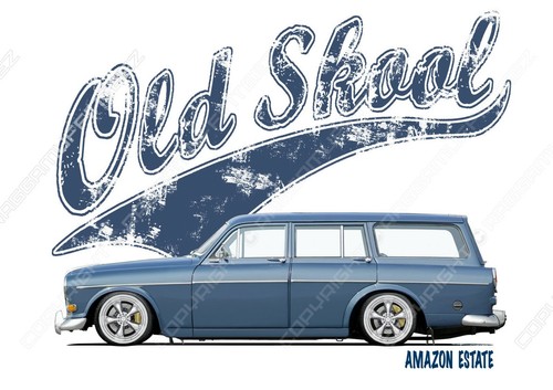 Volvo amazon estate shirt - estate, t-shirt