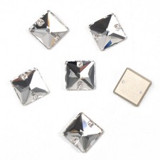 Sew On Rhinestones Sewing Accessories Crystal 3240 Square for Clothes Crafts
