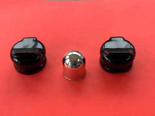 Tow ball cover chrome - tow,