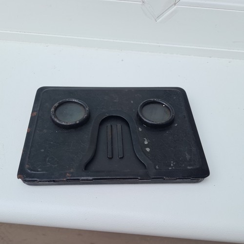 Antique vintage stereoscope - antique,