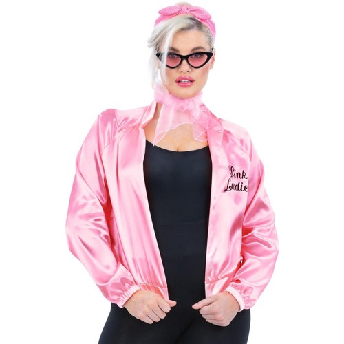 Smiffys grease pink - -, ladies