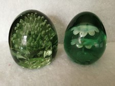2 Victorian Bottle Green Dump
