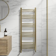 Curved Heated Towel Rail