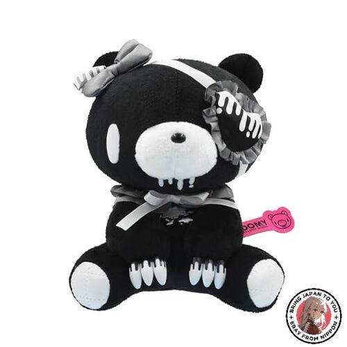 Gloomy bear plush - gloomy, eye