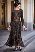 Vtg Pam Imports Art Deco 20s