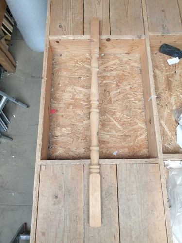 Pine traditional staircase