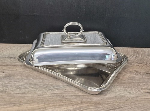 Antique serving dish entree - antique,