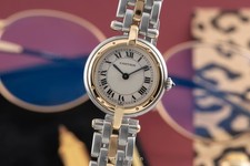 Cartier Panthere Ronde 1 Row Steel/Gold Quartz Ladies Watch Ref. 66920