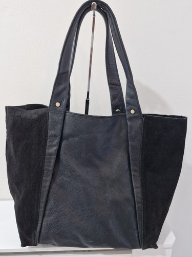 River island black - river, leather
