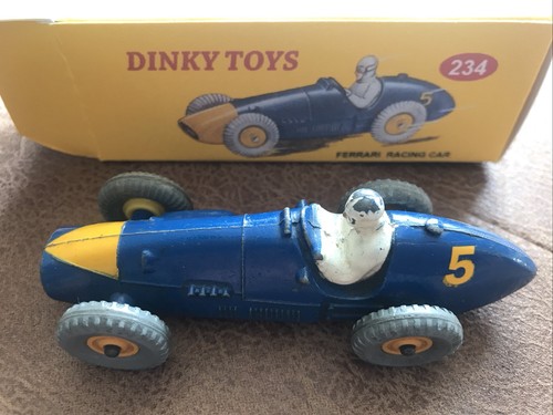 Dinky toy ferrari racing car - ferrari,