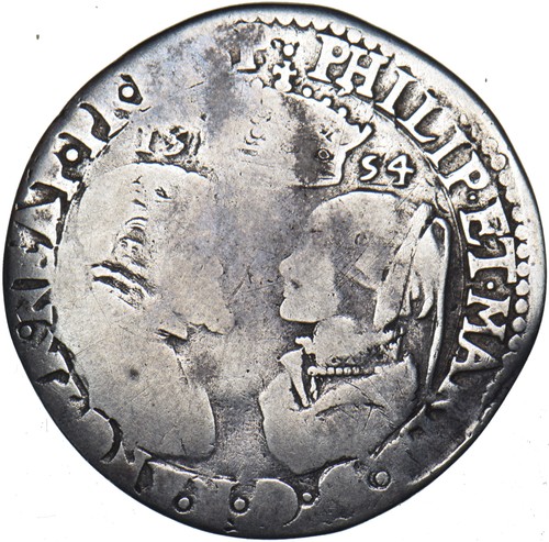 1554 shilling philip mary - &,