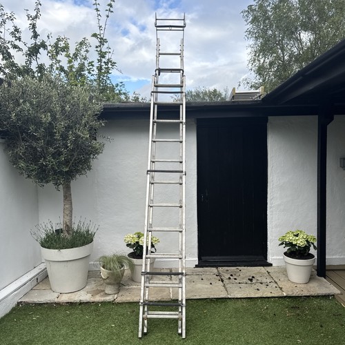 Roof ladder ridge safety - &,