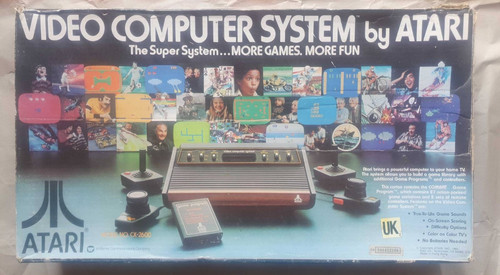 Boxed woody atari 2600 - 2600,, 4