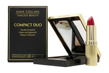 Joan Collins Timeless Beauty 6g Neutral Powder + 3.5g Lipstick Duo - Helene