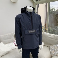 Napapijri Rainforest Jacket Mens Extra Large Winter Navy Blue Insulated XL
