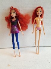 Winx Club Jakks Pacifiic  Bloom Rock Star Concert Doll & Nude Doll