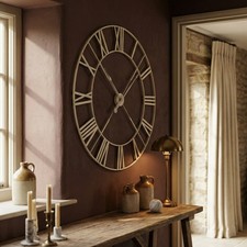 Large Vintage Distressed Cream