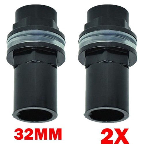 2pcs 32mm waterproof - waterproof, bulkhead