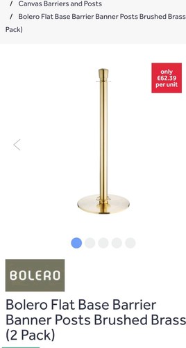 Bolero flat base - bolero, posts