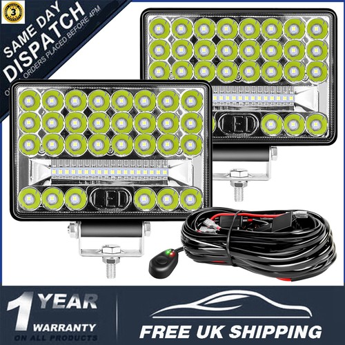 6in 144w flood spot combo - 6in,