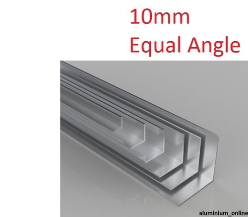 Aluminium equal angle x - angle, 10