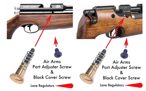 Air arms power adjuster - air, wheel