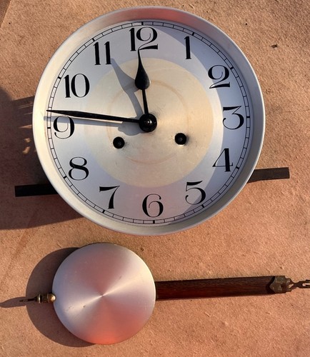 Vintage wall clock movement - vintage,
