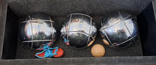 Boules wooden - 3,