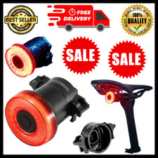 ROCKBROS Bicycle Smart Rear Light Auto-sensing Bike Taillight Waterproof Type-C