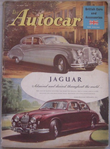 Autocar magazine may 1958 - autocar,